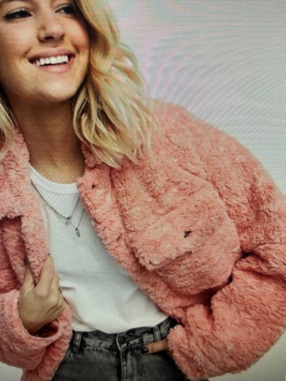 Free People We the Free Teddy Swing Jacket Size XS